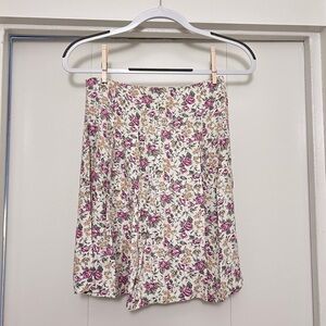 Floral Print Women's Skirt
